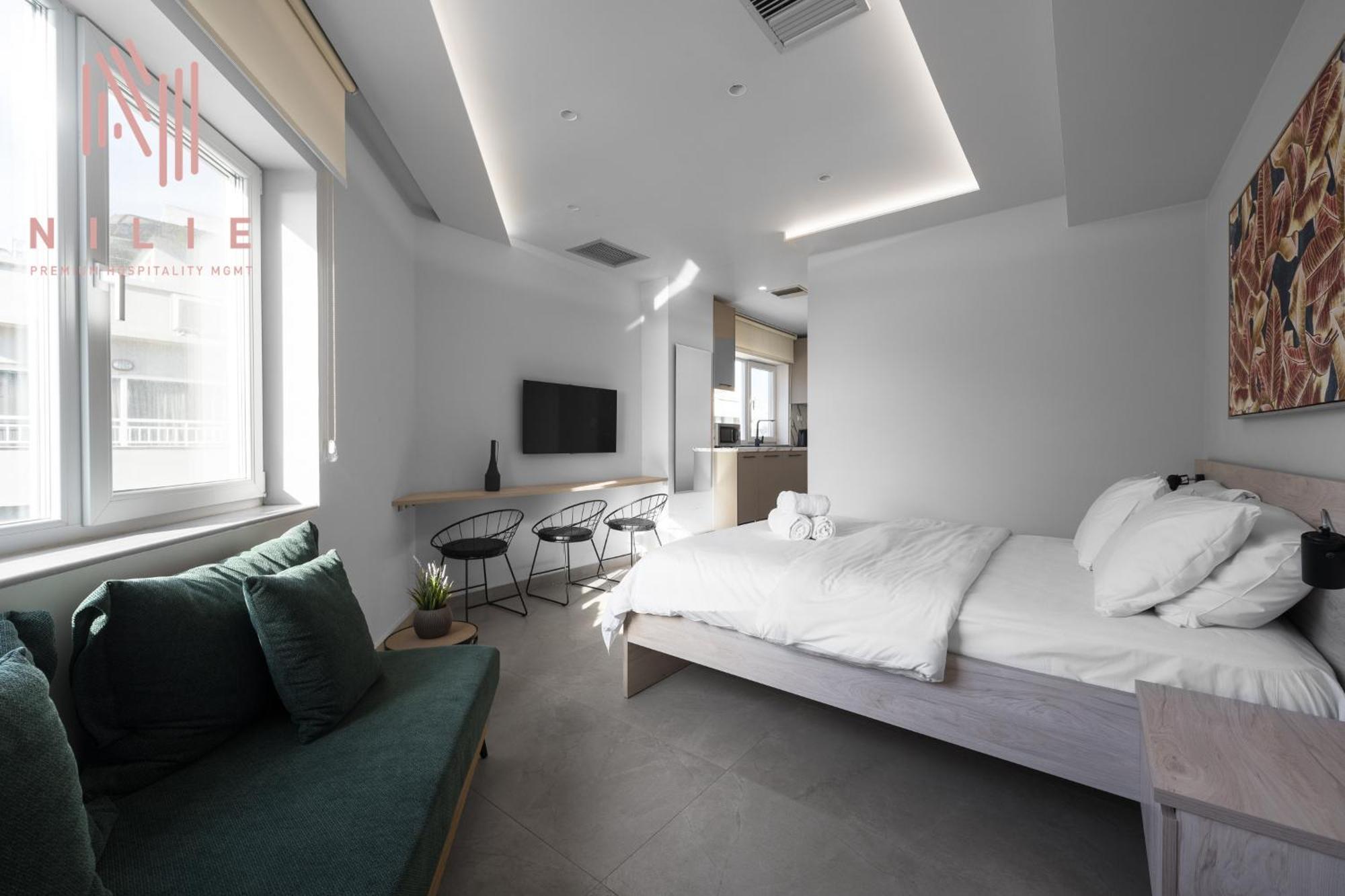 Ferienwohnung Pantheon, Nilie Hospitality Mgmt Thessaloniki Exterior foto