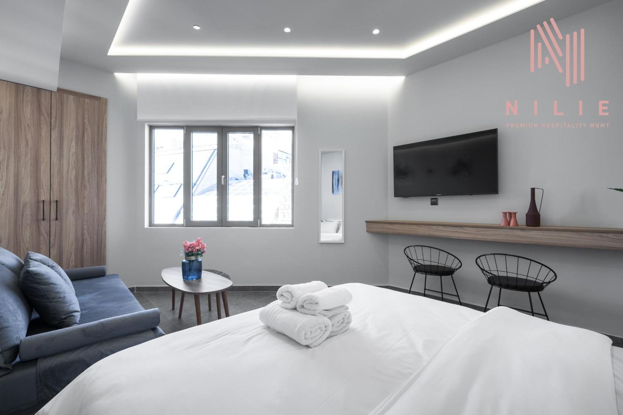 Ferienwohnung Pantheon, Nilie Hospitality Mgmt Thessaloniki Exterior foto